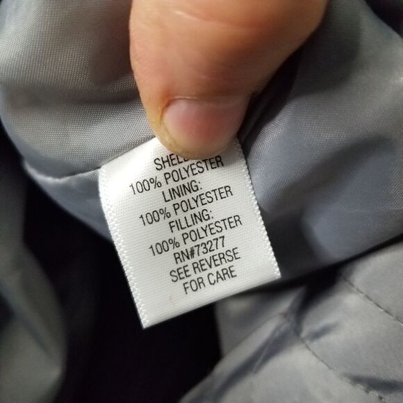 Croft and Barrow vest warm Gray adjustable back - Picture 4 of 4